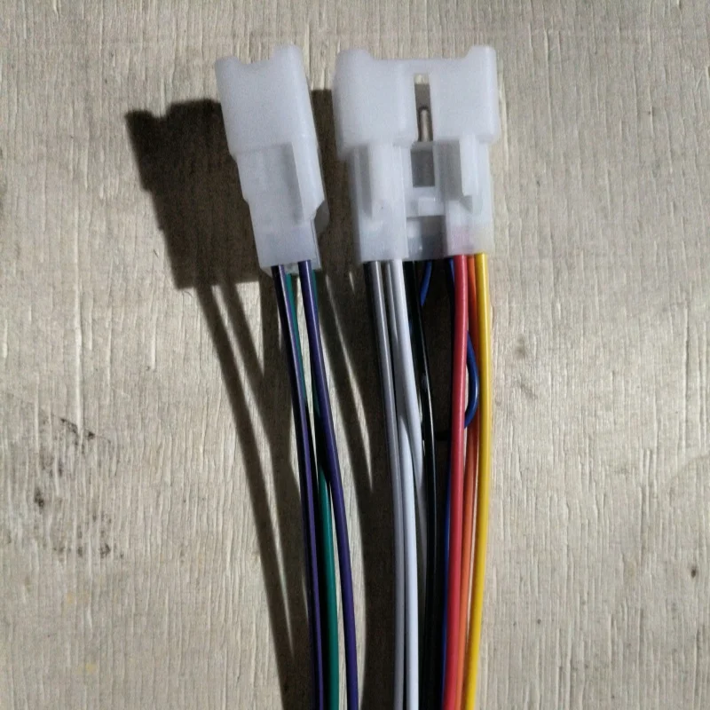 Outstanding 2 Piece Car Radio Wiring Harness Kit Fit for Toyota Models, Stereo CD Player Installation Accessories