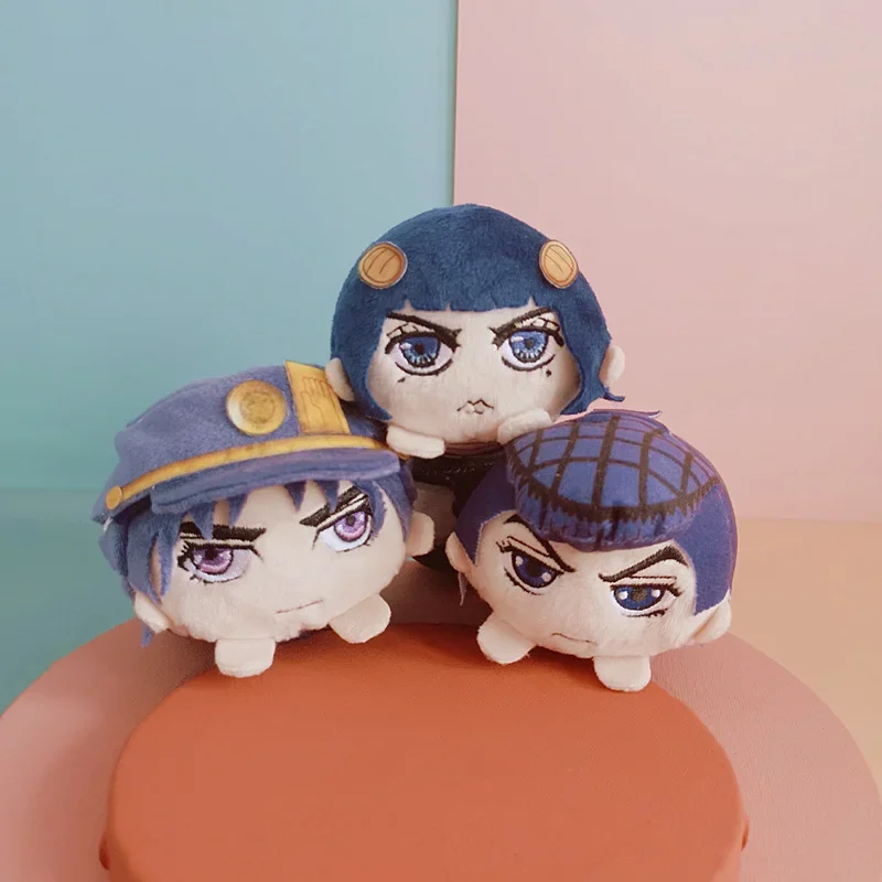 Animation Derivatives Plush Lying Posture Doll Pendant Kujo Jotaro Jolyne Weather Report Giorno Giovanna Festival Gift for Kid