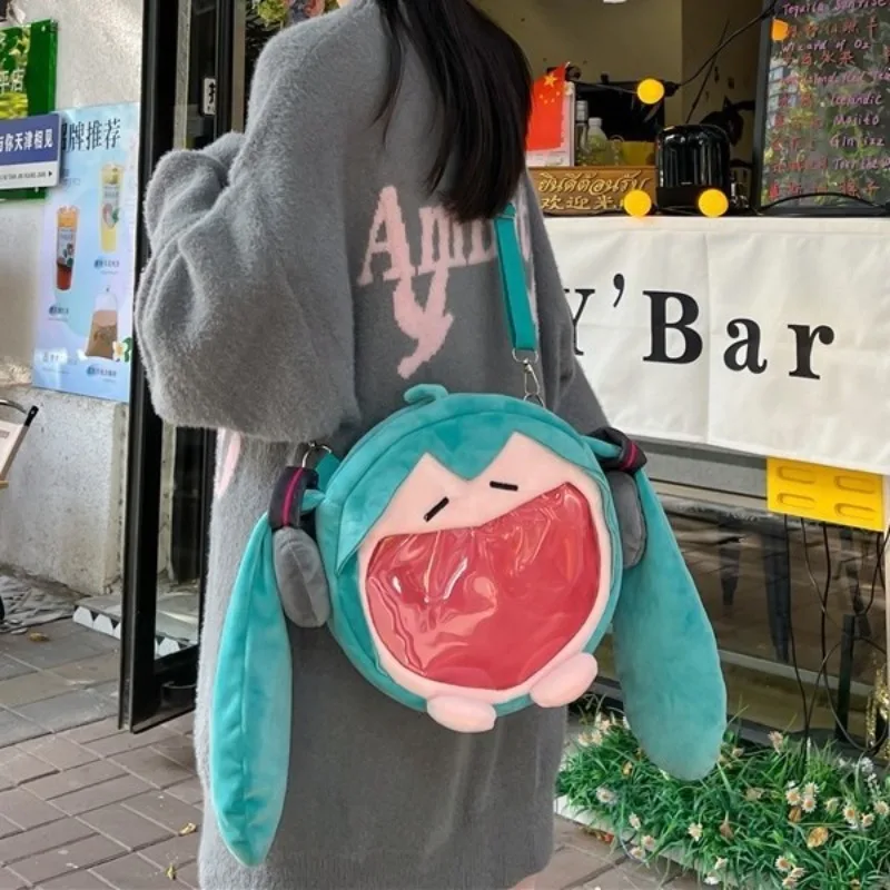 حقيبة كتف هاتسون ميكو حقيبة ظهر لطيفة للفتيات على شكل رسوم كرتونية كاواي حقيبة ظهر للطلاب لعبة هدية #2