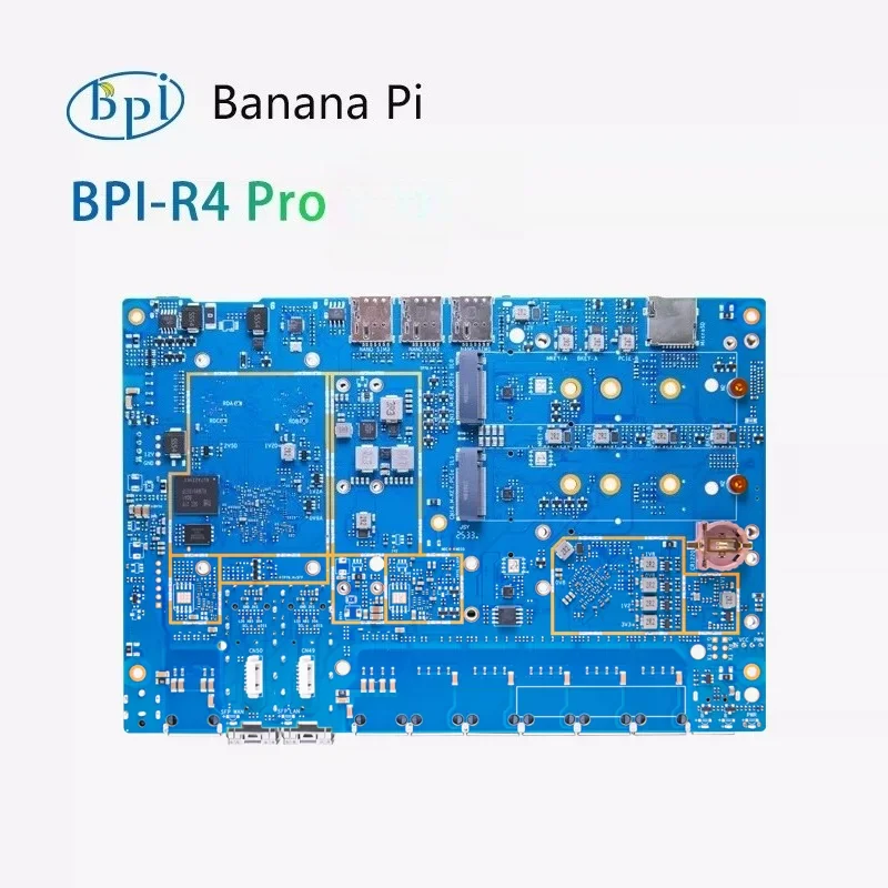 바나나 파이 BPI-R4 Pro-4E 오픈 소스 라우터 - Bananapi Bpi R4 Wifi 7 리뷰 및 가격