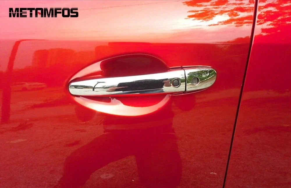 Side Door Handle Cover Trim For Mazda 6 M6 Atenza 2013-2020 2021 2022 2023 2024 Chrome Protection Cap Accessories Car Styling