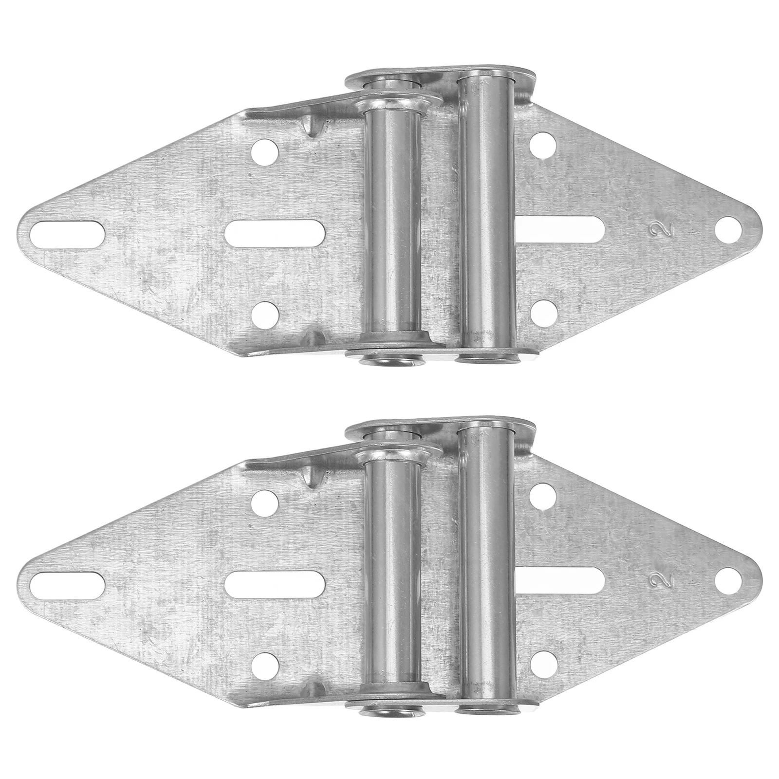 

2 Pcs Garage Door Hinges Auto Closing Heavy Duty Repair Parts niture Sturdy Iron Hardware Closer