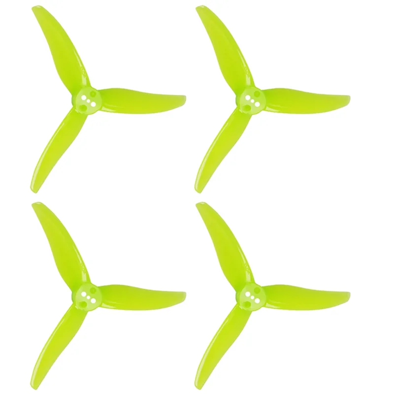 

APPLIA-For FPV Freestyle Compatible 3.5Inch Toothpick Drone 2Pairs 3525-3 3-Blade PC Propeller 1.5Mm Three-Hole For 1806-2004 Mo