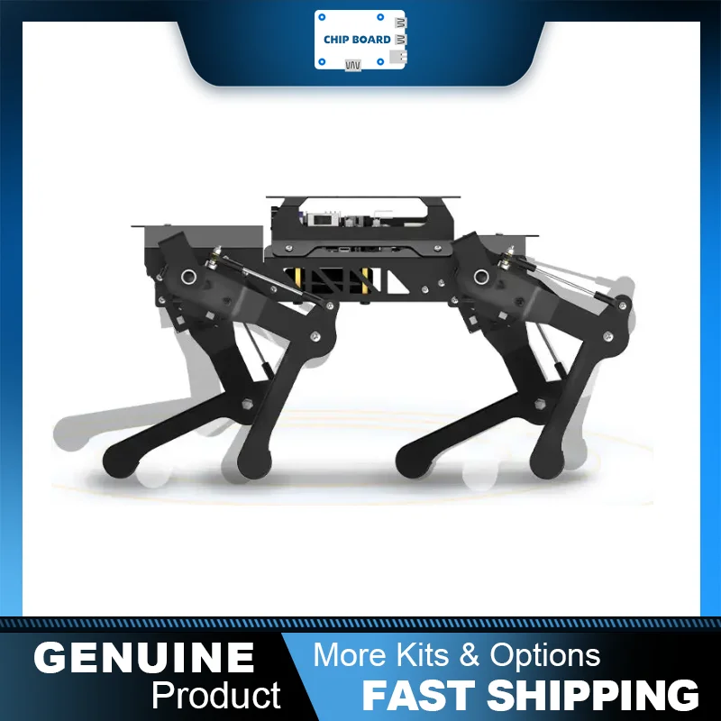 Hiwonder PuppyPi Robot Dog: AI vision quadruped powered by Raspberry Pi with ROS support.