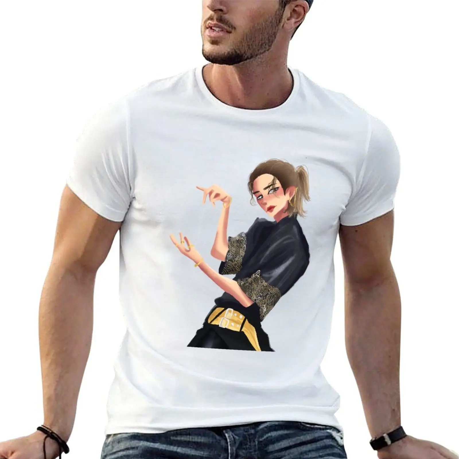 

god's menu hyunjin T-Shirt t shirt man plain funny t shirts man T-Shirt