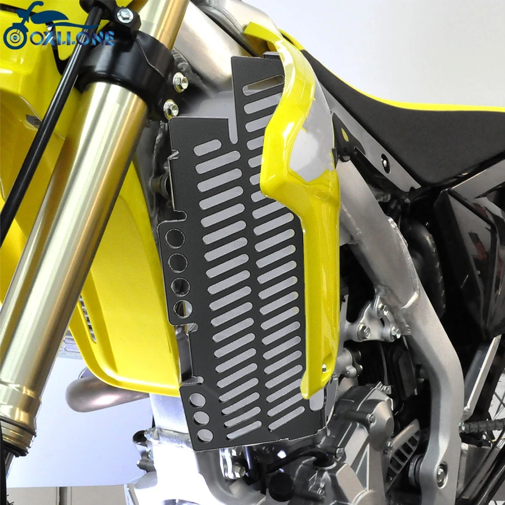 Motorcycle Accessories CNC Radiator Protection Guard Grille Cover For Suzuki DRZ400 DRZ400E DR-Z DRZ 400 E DRZ 400E RM 125 250