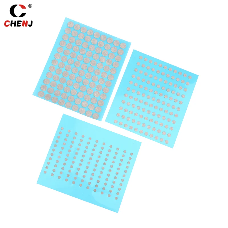 100pcs 3/4/5/7MM Remote Control Button Repair Conductive Tape Patch Game Console Handle Ps4 Silicone Button Contact Failure