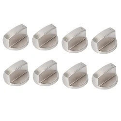 Brushed Metal Gas Stove Knobs Cooker Control Switch Range Oven Knobs Cooktop Burner Knob Gas Hob Switch Kitchen Replacement A
