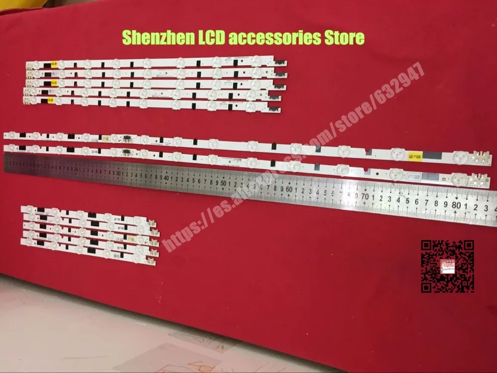 40 بوصة لسامسونج مصباح بار 8LED + 5 LED 2013SVS40F HF400BGLV1H UA40F6300AJXXR 100% جديد