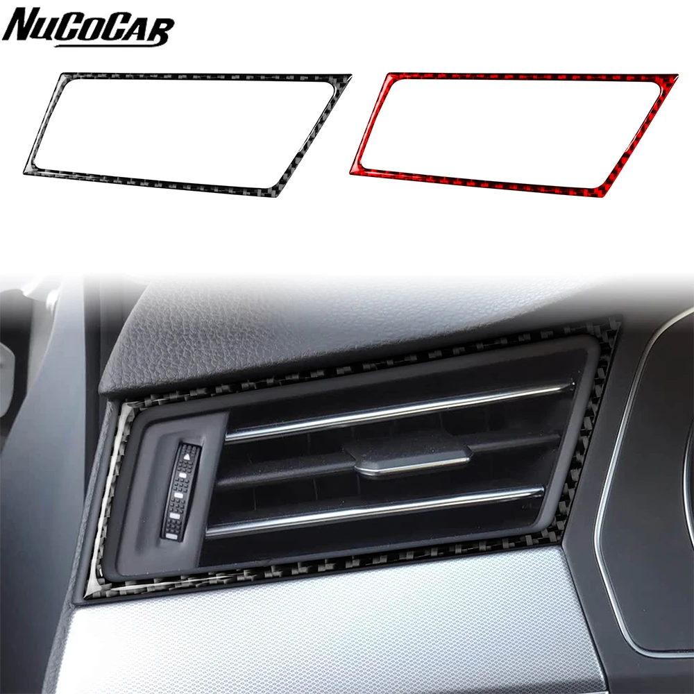 For Volkswagen Magotan CC 2017-2024 Carbon Fiber Driver's side air vent Panel Cover Car Accessories Interior Decorative Stickers