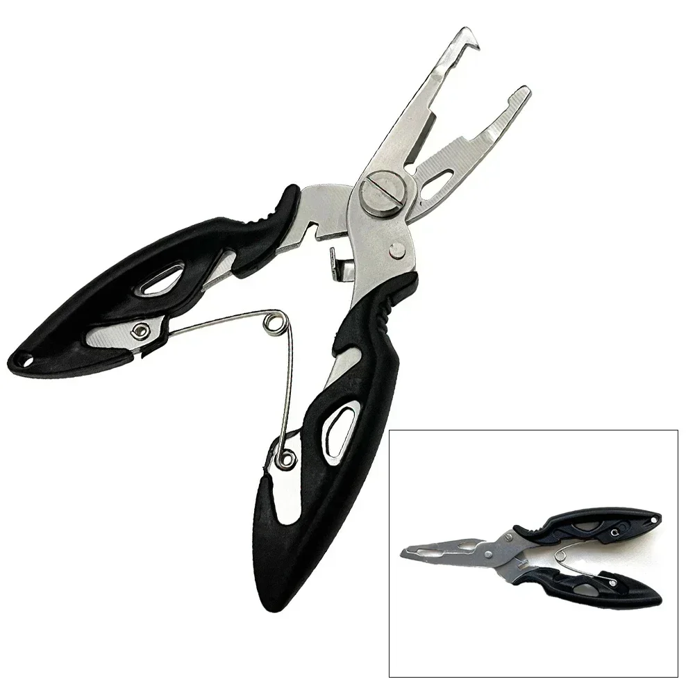 Lure Pliers Fishing Pliers Split Ring Pliers Ring-Hook Small Aluminum Split Compact Multifunctional Remover-Line Fishing Tools