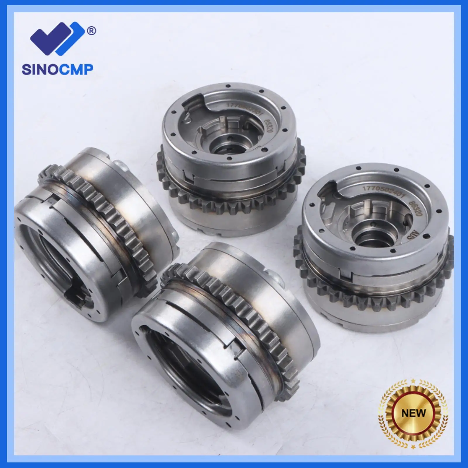 

4pcs/set Engine Intake & Exhaust Camshaft Adjusters VVT Timing Gears A1770502301 A1770502401 For Mercedes-Benz M177 4.0L GLC63
