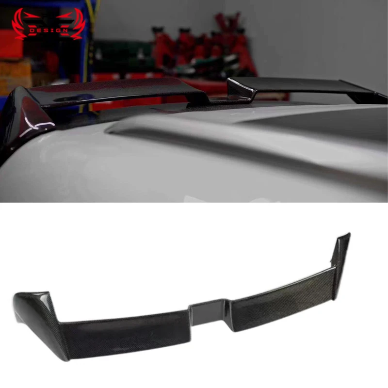 Carbon Fiber Car Accessoris Rear Trunk Wing For Porsche Macan 14-17 CMS Style Tail Wing Rear Spoiler Lip Wings Body kit