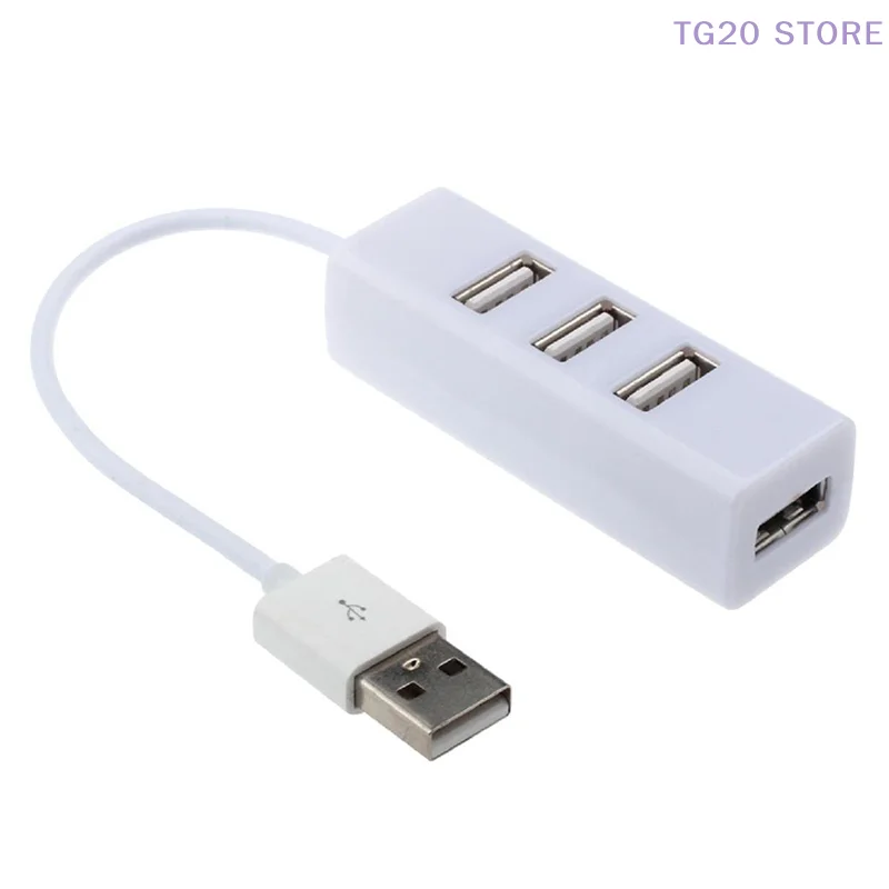 

1PCS USB Separators High Speed 4-port USB Expander Power USB Hub Adapter PC Laptop Accessories
