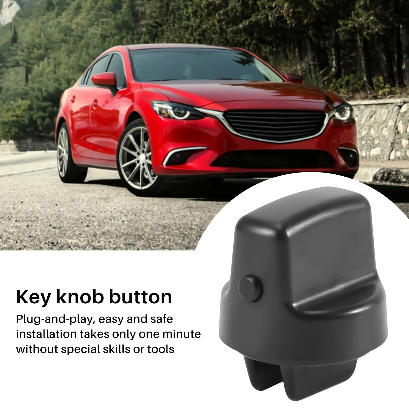 Крышка и вставка для кнопки запуска зажигания для Mitsubishi Keyless Lancer Outlander 4408A167 4408A031