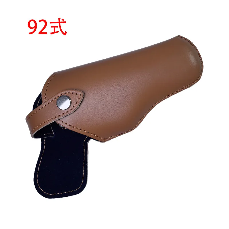 イエロー牛革54/64/77/92/92Gタクティカルウエストバンドクイックドローコンシールドキャリーホルスター（銃なし）