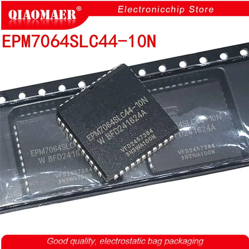 10PCS/LOT EPM7064SLC44-10N EPM7064SLC44 EPM7064SLC EPM7064 PLCC44 In Stock New Original 100% Quality