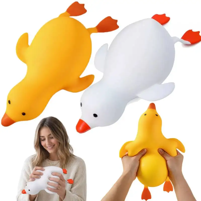 Duck Squishy Toys Kawaii Squishies Duck Squeeze Toys Fidget Toy for Adults & Kids Ultra Soft Slow Rising Squishy Fun Sensory Toy