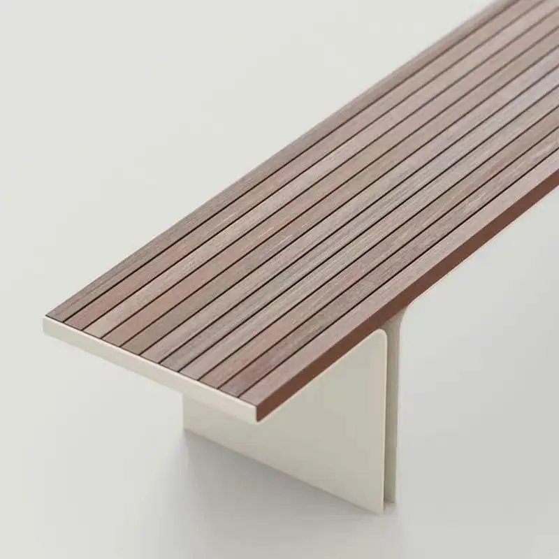 

Уличная скамейка для парка, зоны отдыха в саду, двора виллы, пластиковая скамья под дерево