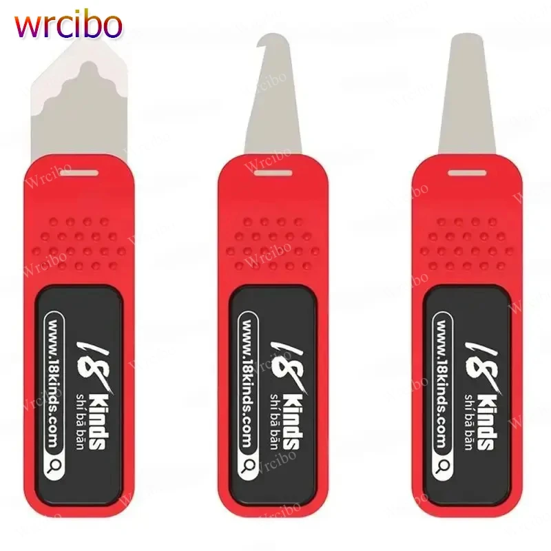 

18 Kinds 3Pcs Ultra Thin 0.1mm Flexible Steel Pry Knife,For Mobile Phone Disassembly to Remove Screen Battery Back Cover Tool