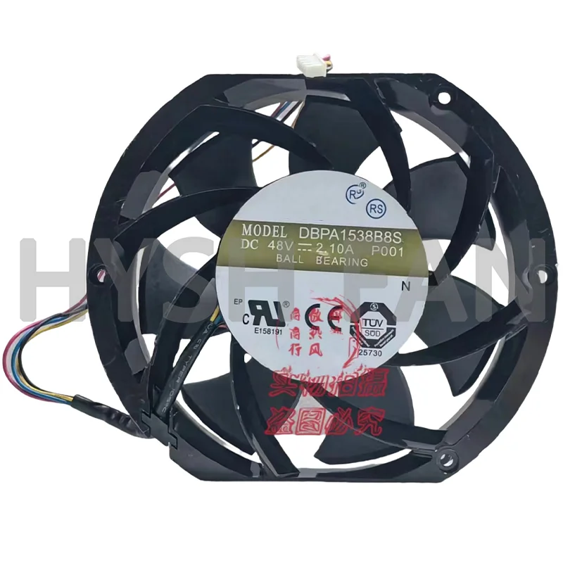 

DBPA1538B8S P001 48V 15038 2.10A Metal Violent Heat Dissipation Fan