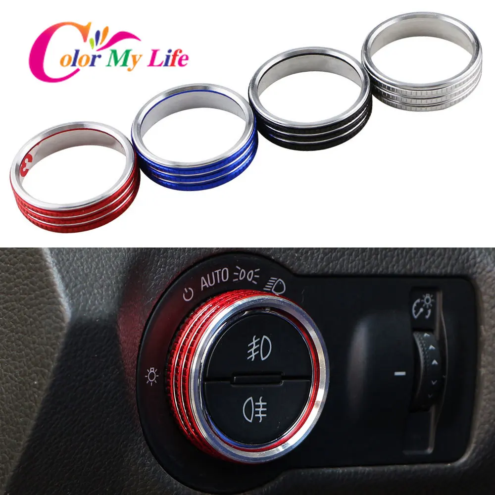 Car Head Lights Switch Button Knob Cover for Chevrolet Cruze Malibu Aveo Trax for Opel Mokka ASTRA J Insignia