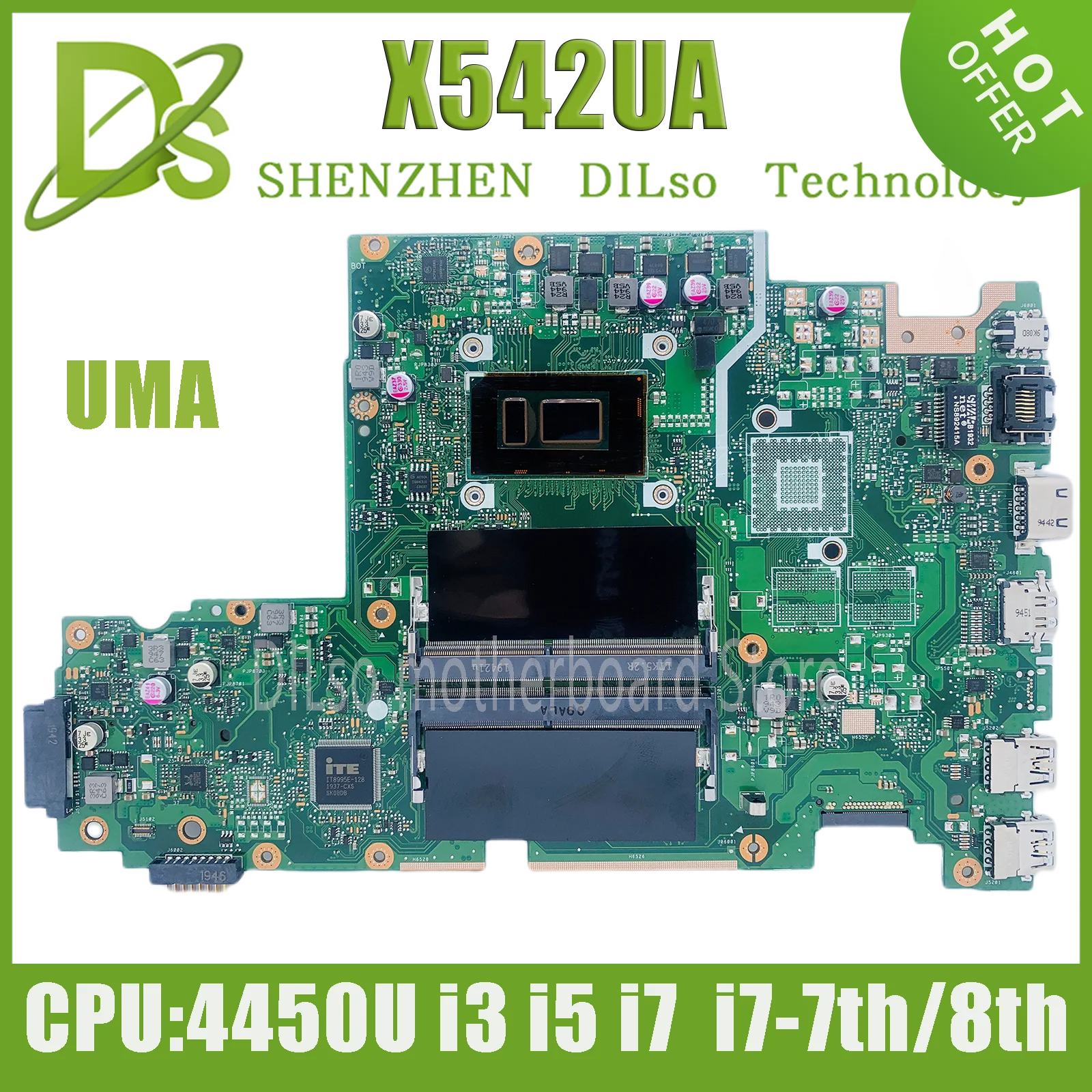 

Kefu X542UA laptop motherboard X542U X542UR X542URR X542UQ X542UF X542URV laptop motherboard I3 I5 I7 , 100% tested and shipped