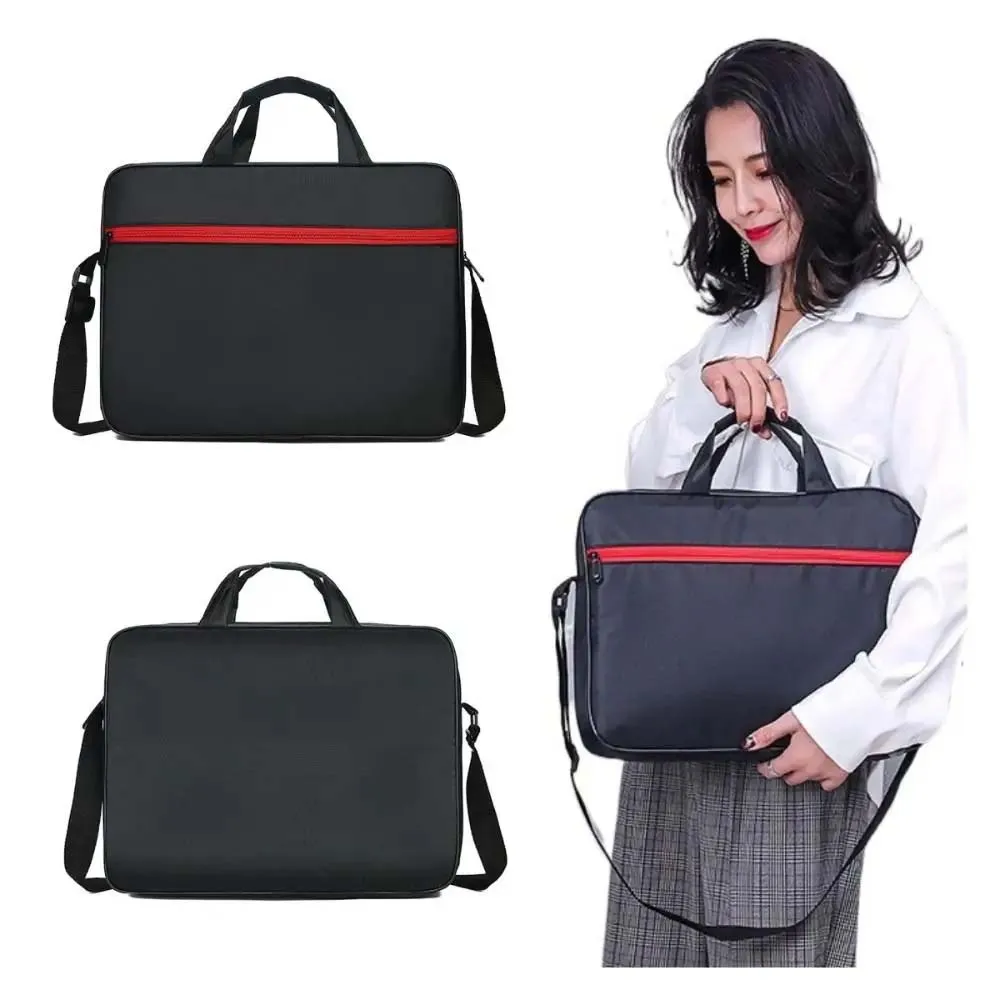 

Large Laptop Bag Briefcase Travel Essentials Laptop Storage Diagonal Bag Business Trips Oxford Cloth Document Organizer