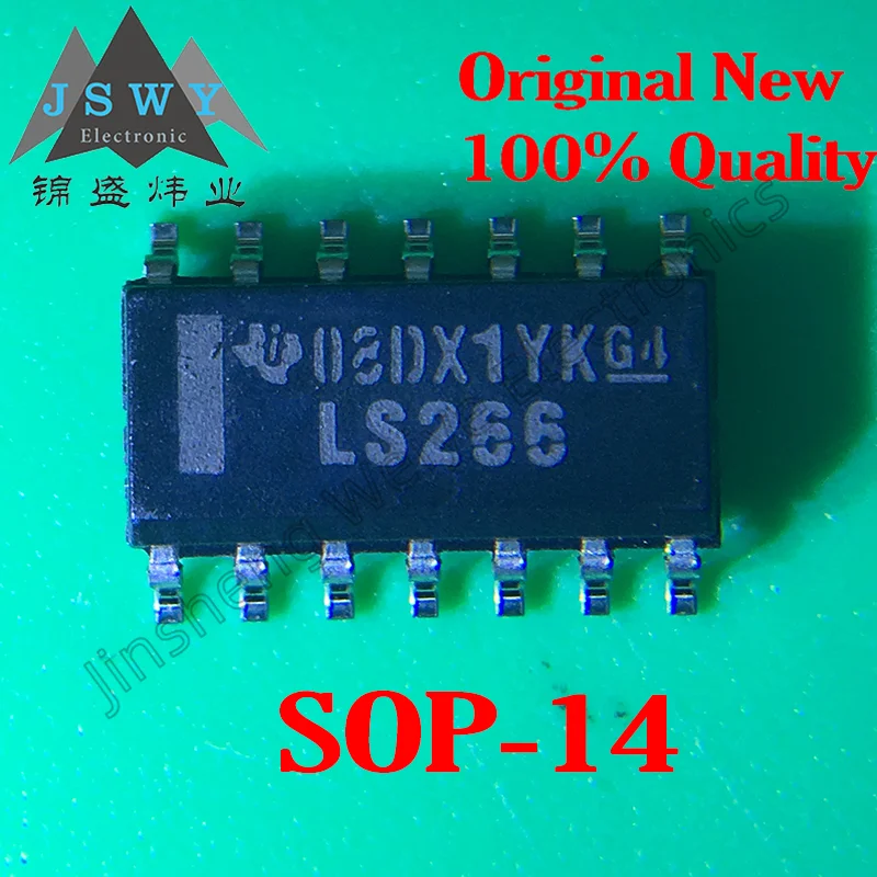 

(10/50pcs) SN74LS266DR SN74LS266 LS266 SOP-14 100% original in stock 4-way 2-input XOR gate chip with fast delivery