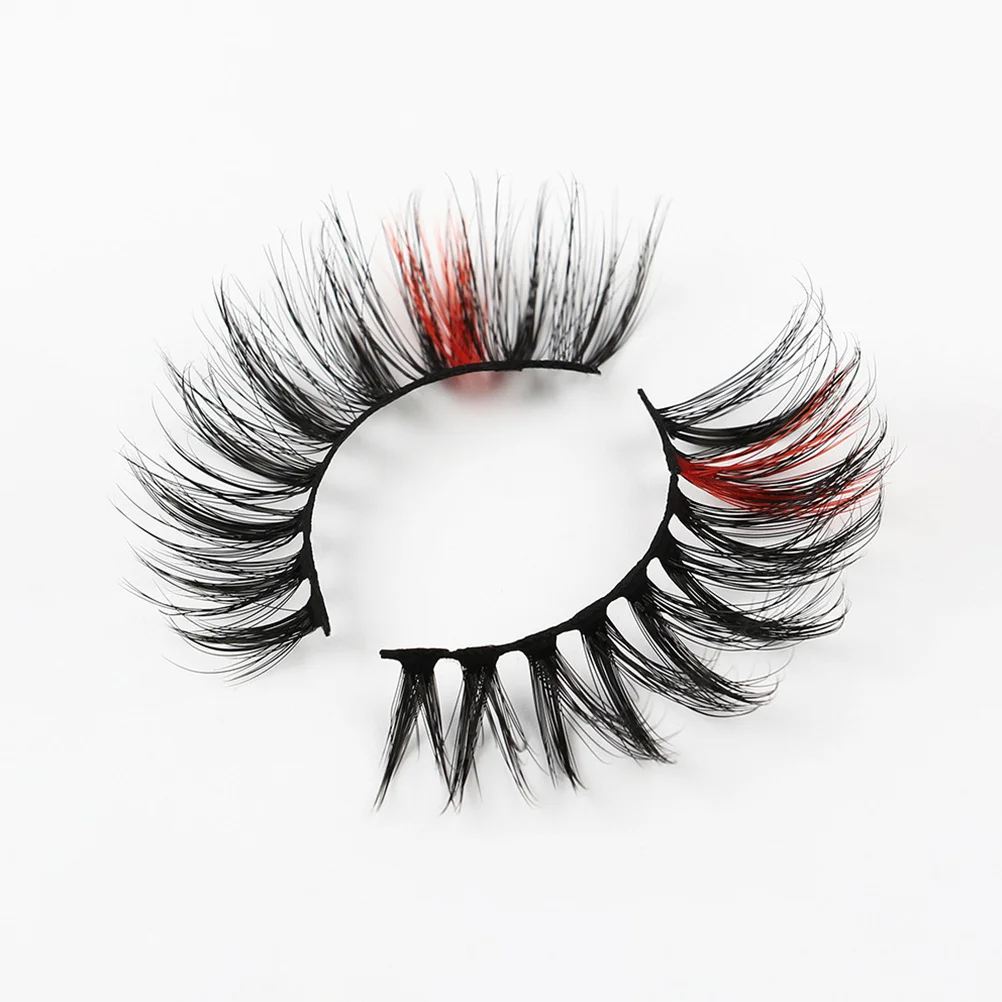 

5Pairs 3D Fake Eyelashes Quick Application for Evening Event Clubbing Romantic Date Eye Charm Enhancer Set