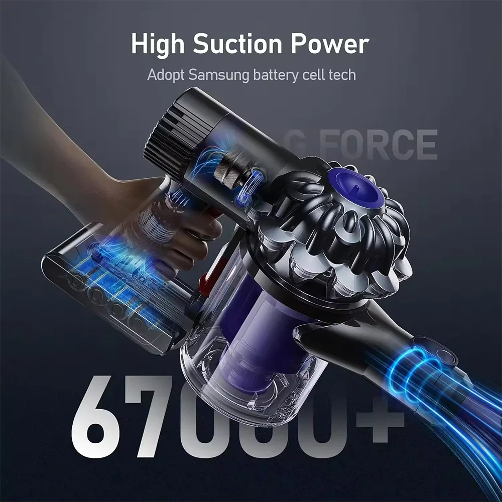 استبدال دايسون V6 V7 V8 V10 V11 V15 بطارية 21.6 فولت 25.2 فولت بطارية ليثيوم أيون حزمة ل دايسون مكنسة كهربائية V6 V7 V8 V10 V11 V15 #3