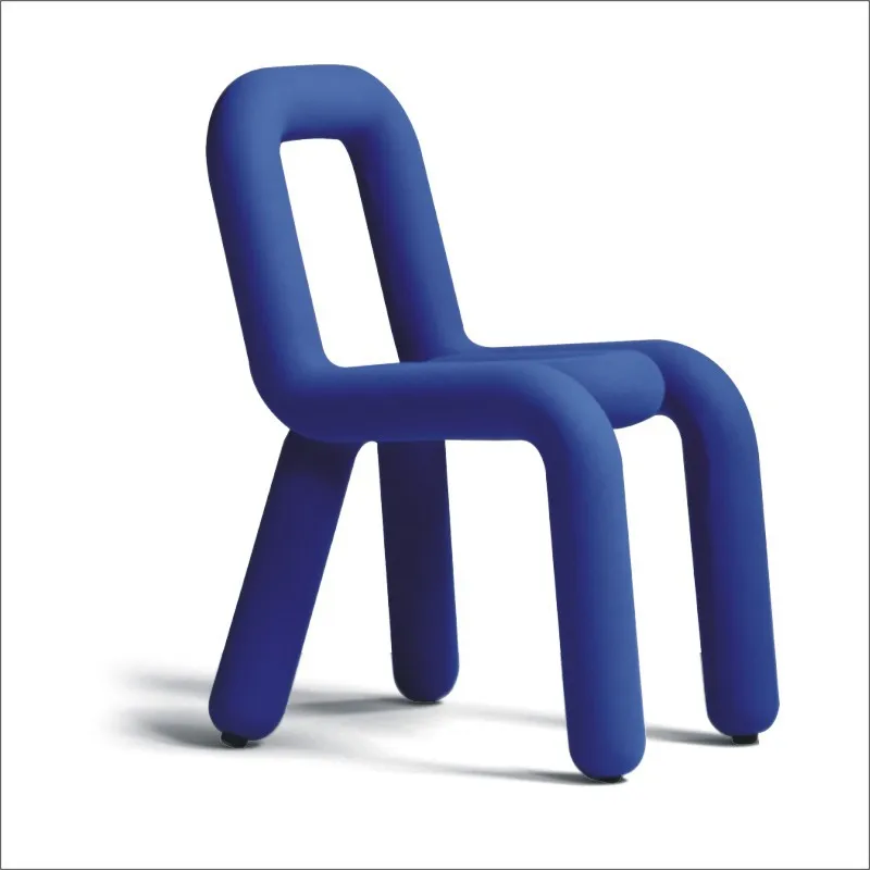 

Furniture Geometry Simple Tubular Chair Creative Modern Internet celebrity casual dining