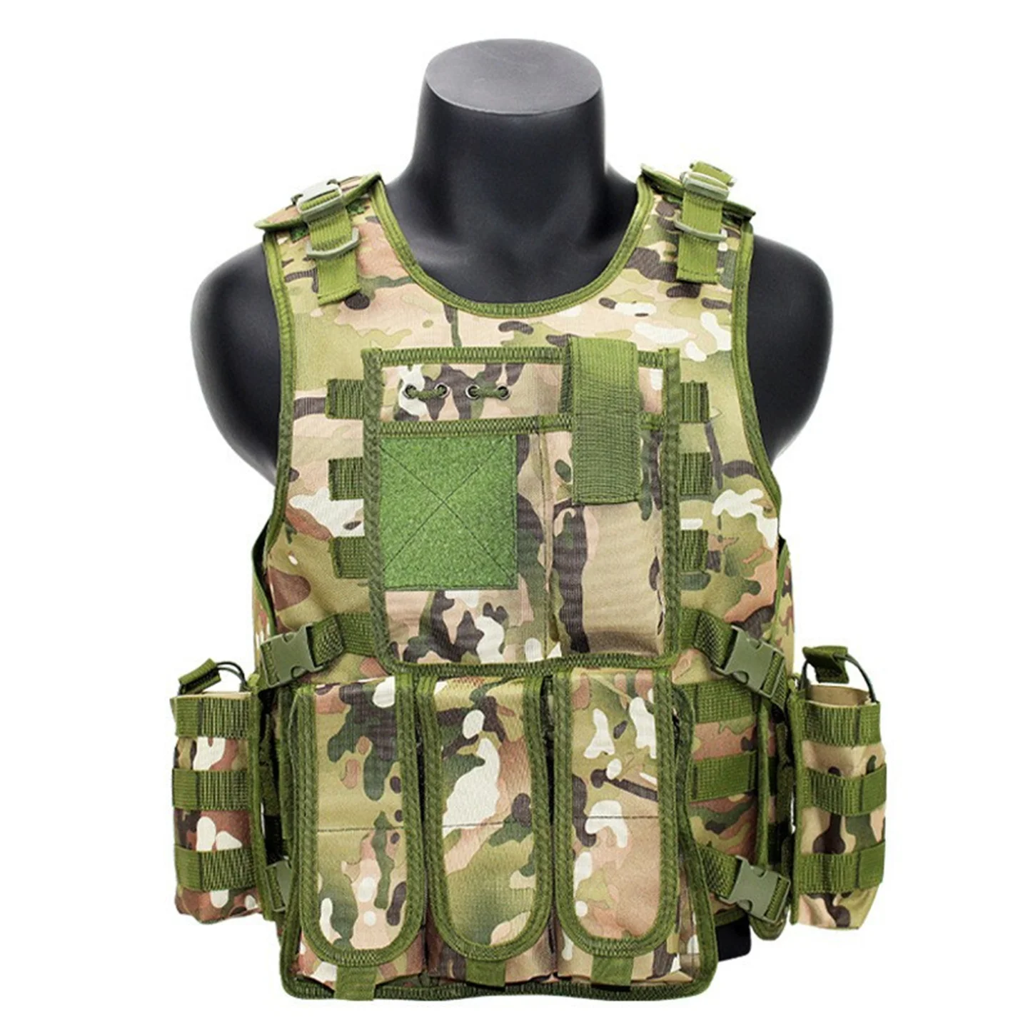 Amphibious Special Tactical Vest Multifunctional Outdoor Hunting Tank Top CS Equipment Military Fan Combat Training Waistcoat