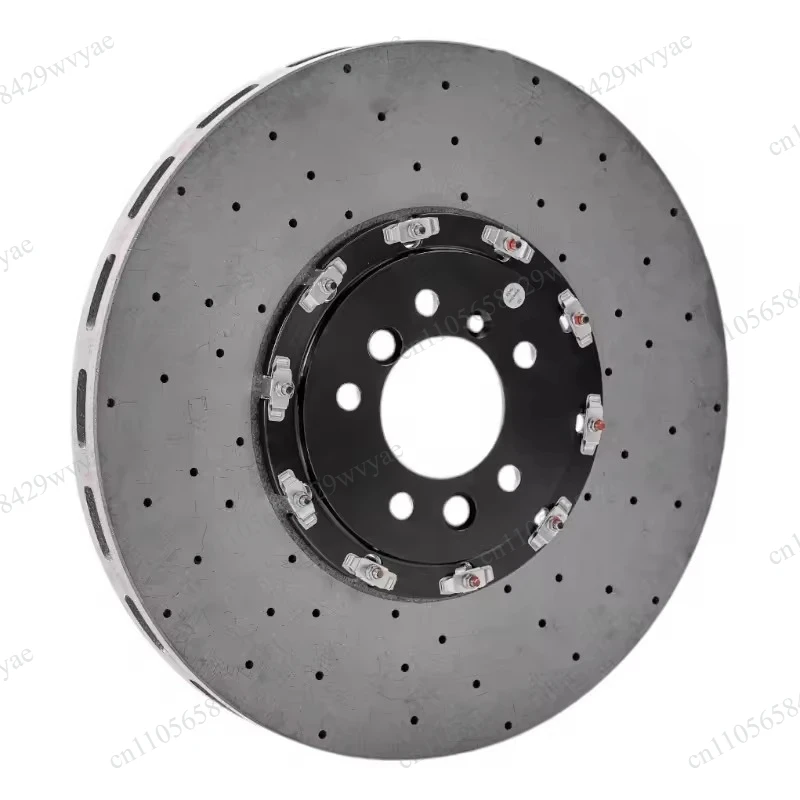 Carbon Ceramic Brake Disc Rotor Big Brake Kit, 380x34 Silicon Carbide Coating for 3 Series 320Li M G28