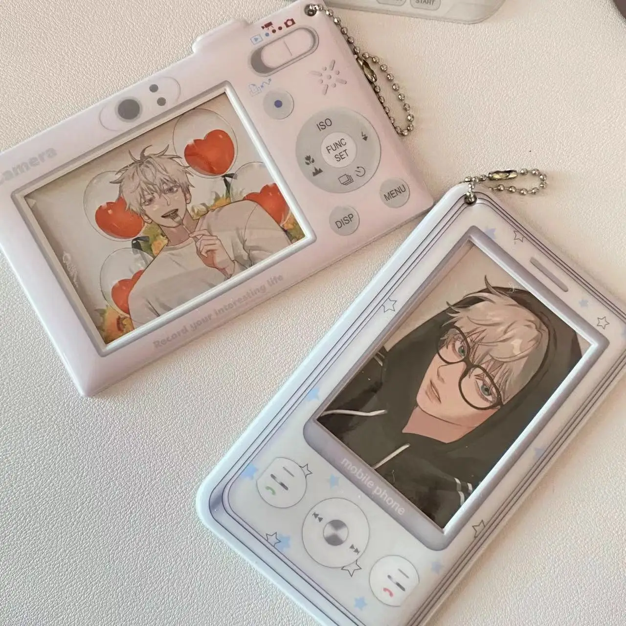 Tempat Kartu Foto Kpop 3 inci, Pelindung Kartu Foto Album Idol, Pelindung Kartu ID untuk Pelajar