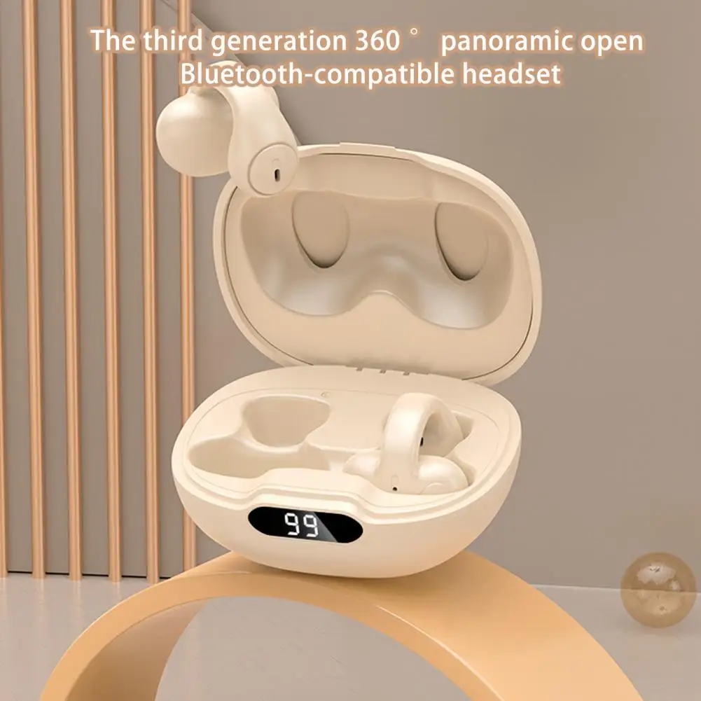 Drahtlose Ohrhörer Mode Komfortable Touch Control Klaren Klang Drahtlose Ohrhörer Kopfhörer Gaming Tragen