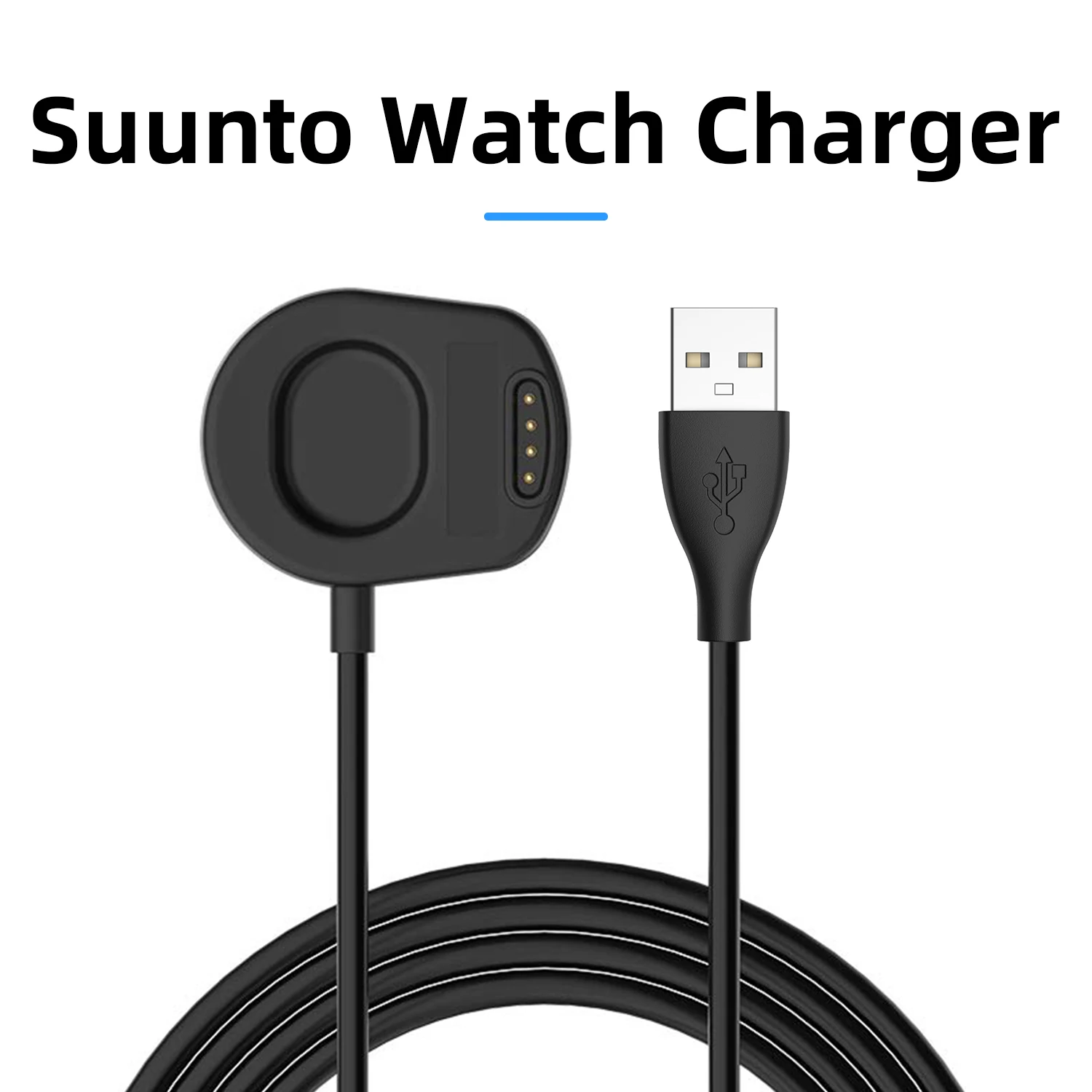 Suunto Uhrenladegerät, kompatibles magnetisches Ersatzladegerät für Suunto 7 Smartwatch (3,3 Fuß/100 cm)