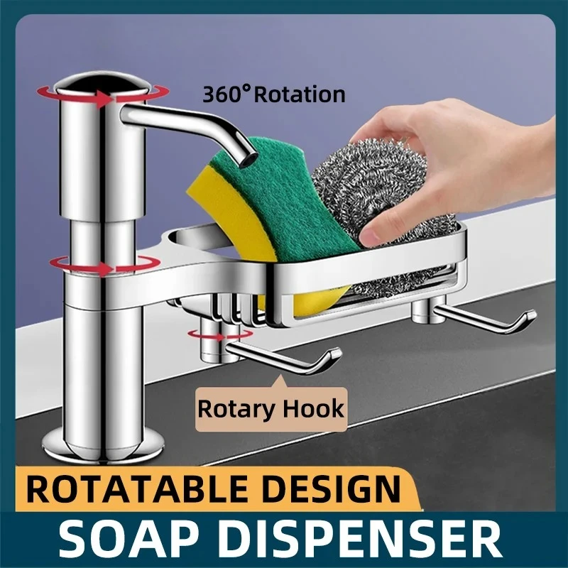 المطبخ المنزلية بالوعة موزع الصابون بالوعة موزع الصابون مع صينية هوك تمديد أنبوب المنظفات غسل الصحون توزيع الصابون السائل