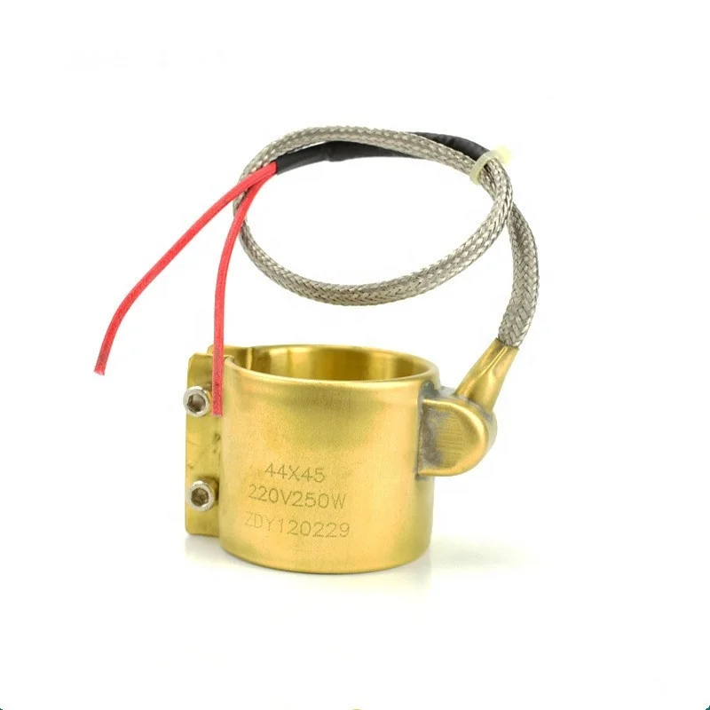 220v 170w 190w 220w 35*35mm 35*40mm 35*45mm Electric Brass Band  Nozzle Heater for Plastic     Machine