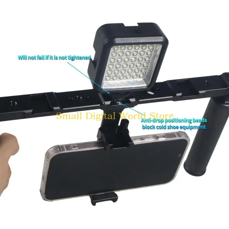 77UB DUAL RODHELD STILEFEL STABILIZER VIVE CAGE CAGE CASE CZYNKI RĘCZNE