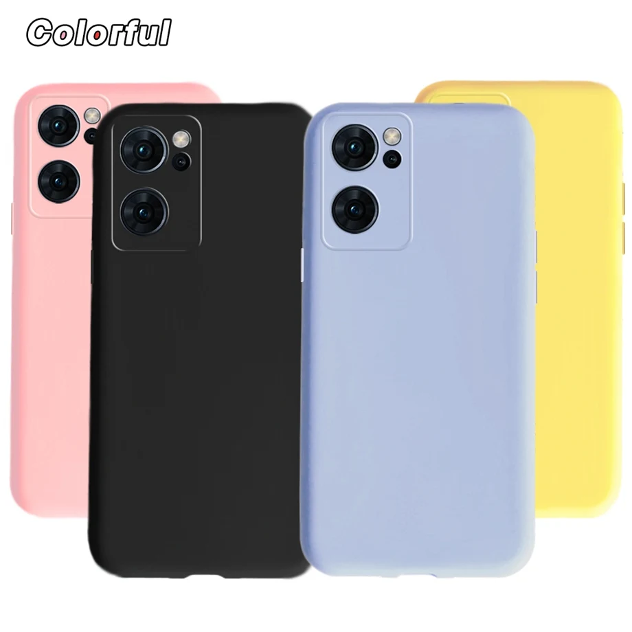 

For Oppo A77 5G CPH2339 2022 Case Soft TPU Silicone Phone Case Back Cover For Oppo A57 A57e A57s 4G OppoA77 4G A77s Plain Case