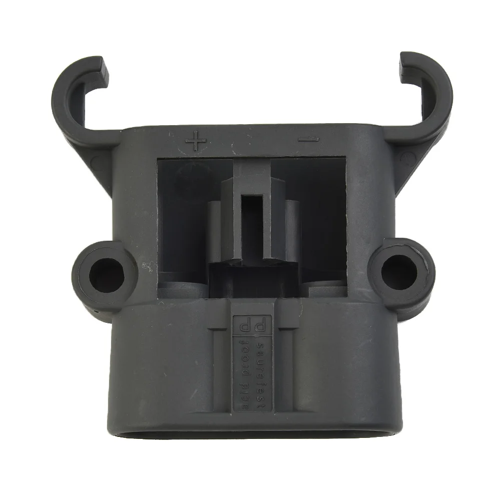 Forklift Power Connector, Flame Retardant Grade UL94V 0, Suitable for High Current Circuit Connections, Black Color