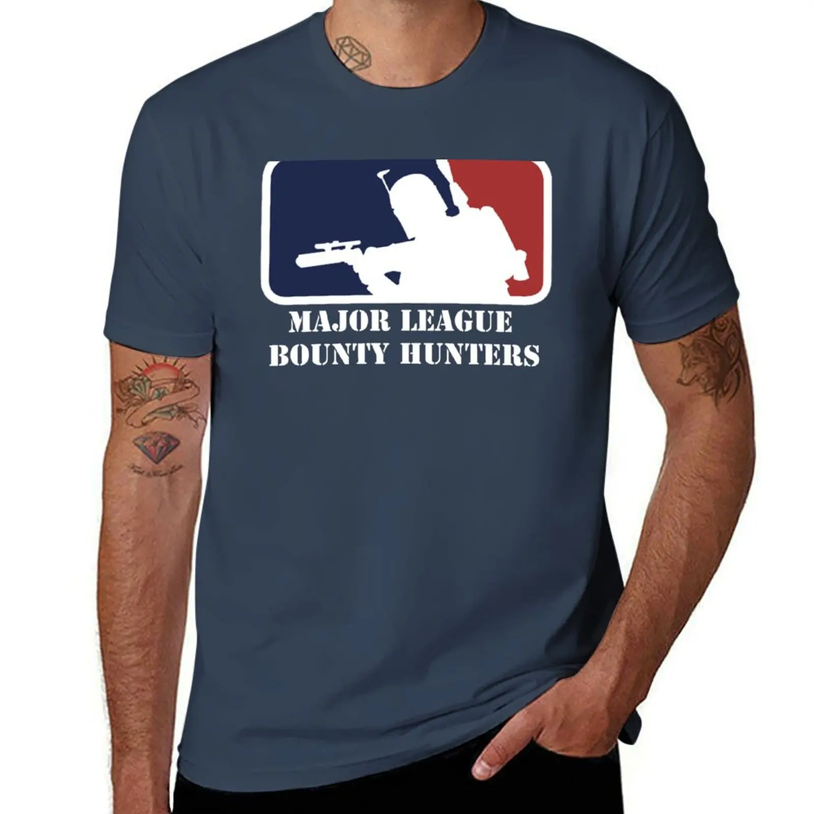 

Major League Bounty Hunters T-Shirt cotton tshirt 100% essential t shirt black cotton t-shirt plain for man package T-Shirt