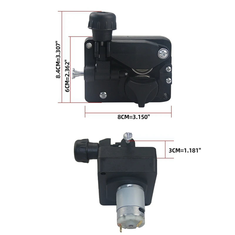 Mini Wire Feeder Licht Duty Mig Wire Feeder Assemblage Enkelaandrijving Roldraadtoevoermachine Voor Mig Lasser