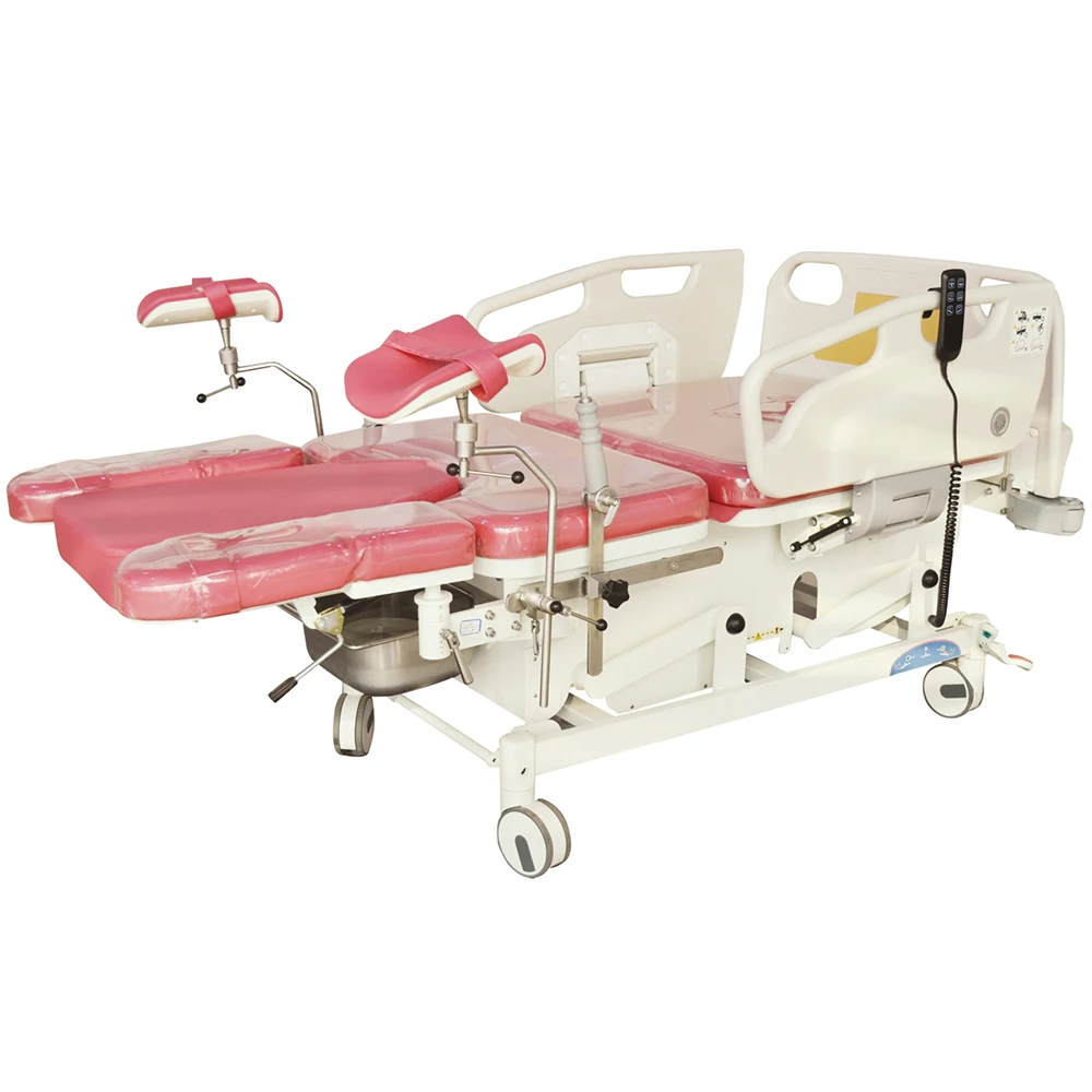 502-B4 Electric Obstetric Table suitable for gynaecology and  obstetric examination, diagnosis  labor, delivery, recovery