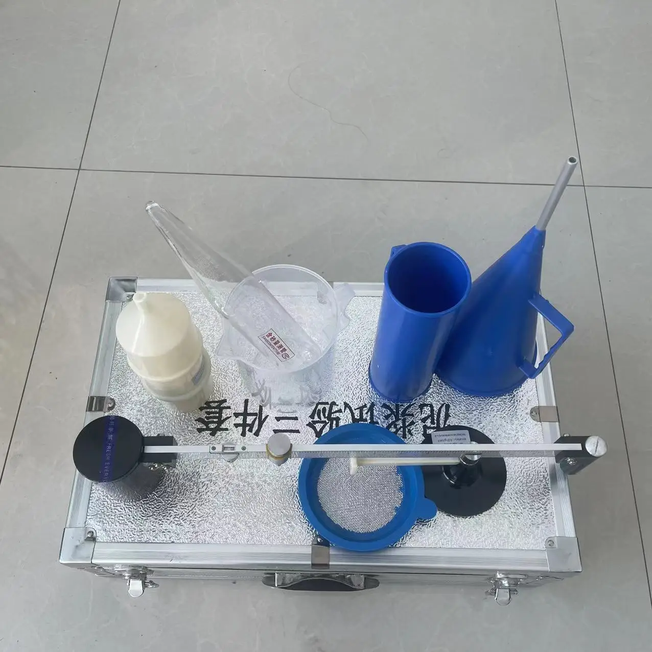 Cement Sand Content Kit Mud Balance Funnel Viscometer Slurry Test Kit