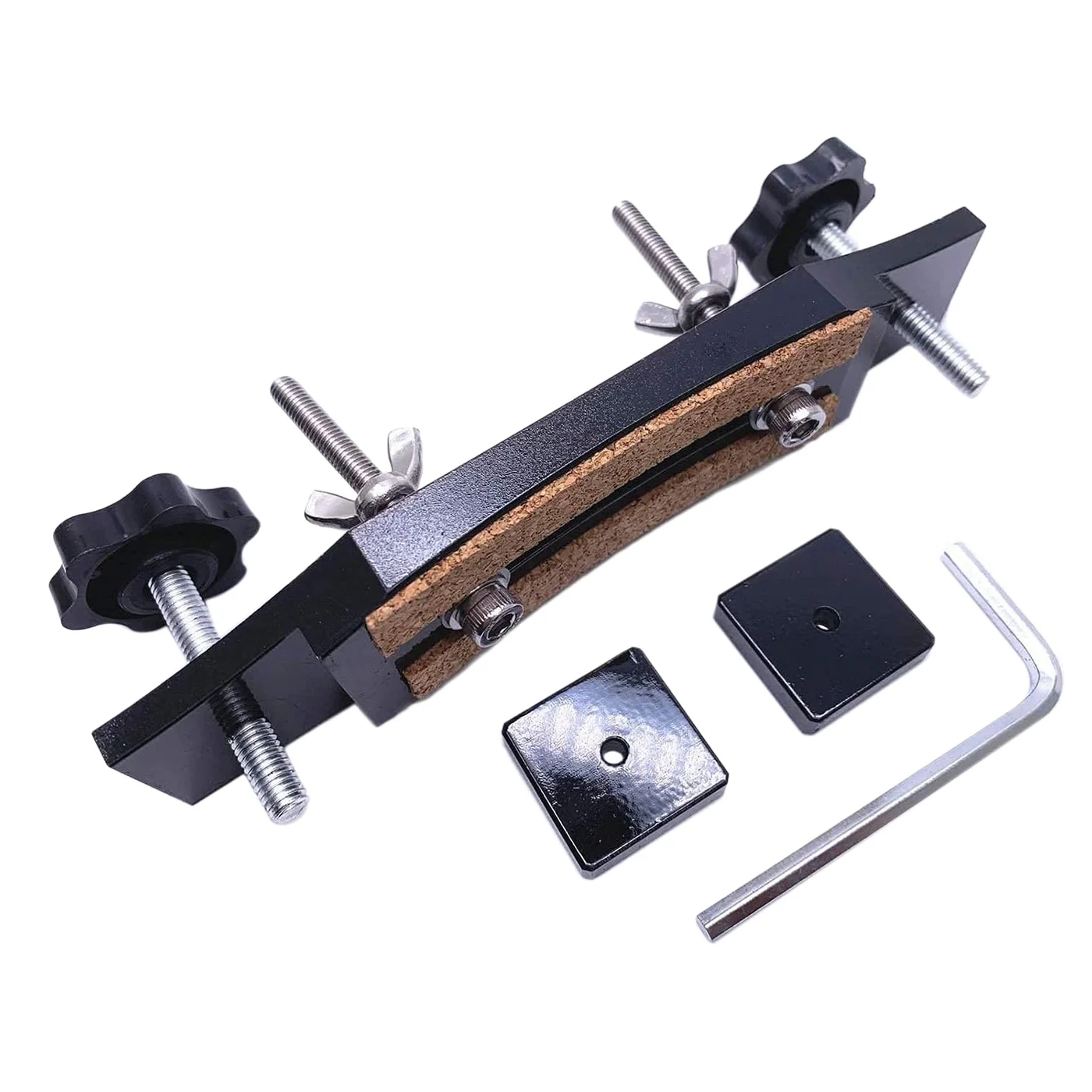 Luthier Tools Aluminum Alloy Guitar Bridge Clamp Guitar Fixture Clip Guitar Bridge Repair Replace Tools