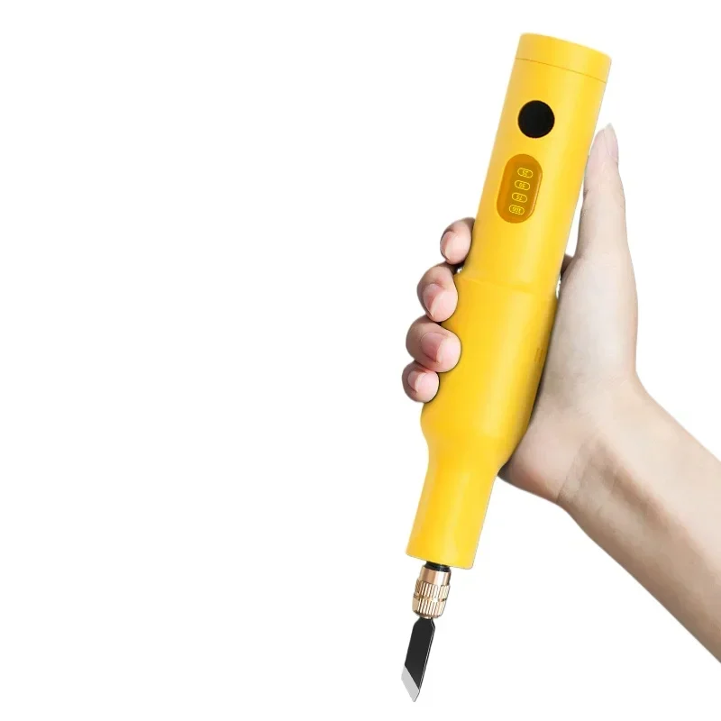 Electric woodworking carving tools full set of small wood carving bonsai root carving carpenter plaque hand-held engraving