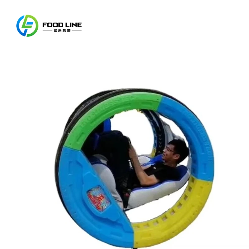 Customized Amusement Theme  Happy Le Bar Car Rides 360 Double Players Happy Car Funny Balance Car Outdoor Playground Ride