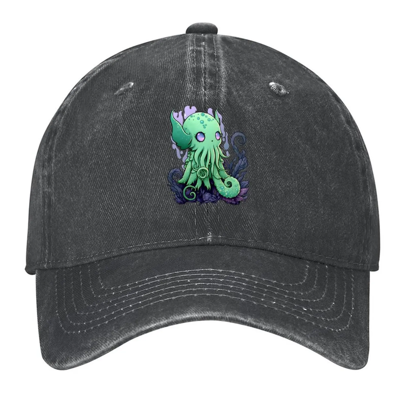 

Kawaii Cthulhu Lovecraft Creature Cute Cthulhu Baseball Cap summer hat tea Hat Custom Cap Luxury Cap Caps For Men Women's
